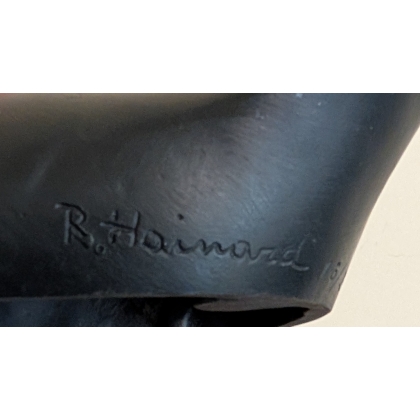Bronze ‘Morillon Duck’ signed R. HAINARD