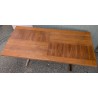 Table basse vintage à manivelle