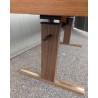 Table basse vintage à manivelle