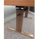 Table basse vintage à manivelle