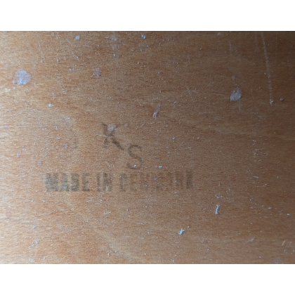 Chaise en teck par K.S. Møbler