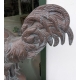 Coq de clocher en cuivre repoussé