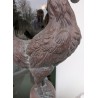 Coq de clocher en cuivre repoussé