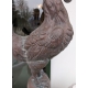 Coq de clocher en cuivre repoussé
