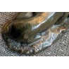 Bronzeskulptur „Hund und Katze“, signiert mit „T. CARTIER“ auf „Moinat SA“ – Antiquitäten und Dekorationsgegenstände