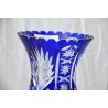  Vase en cristal couleur cobalt sur  Moinat SA  - Antiquités décoration