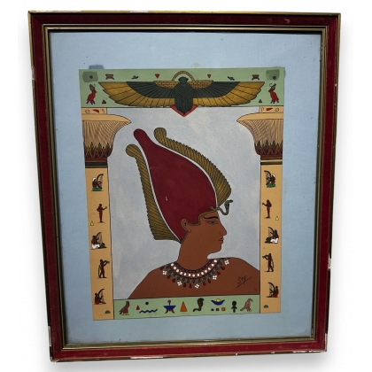 Gouache égyptienne