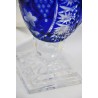  Vase en cristal couleur cobalt sur  Moinat SA  - Antiquités décoration