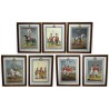 A set of 7 facsimiles by Pierre FAVRE