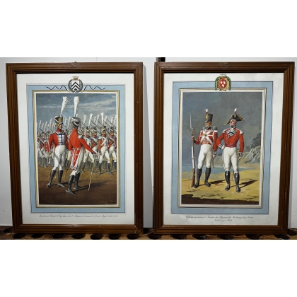 A set of 7 facsimiles by Pierre FAVRE