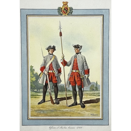 A set of 7 facsimiles by Pierre FAVRE