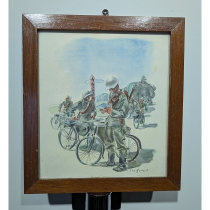 Set of 5 military facsimiles