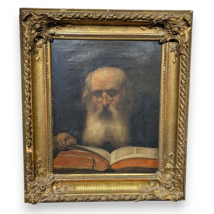 Tableau \"Rabin à la lecture\"