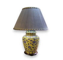 Lampe en porcelaine de Chine