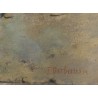 Pastel "Maison de l'artiste" signé F. BIRBAUM