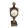 Empire-style wooden and bronze vase clock