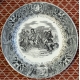 Suite de 12 assiettes "Napoléon" de Sarreguemines