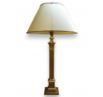 Lamp fluted Empire-style with