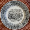 Suite de 12 assiettes \"Napoléon\" de Sarreguemines