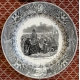 Suite de 12 assiettes "Napoléon" de Sarreguemines