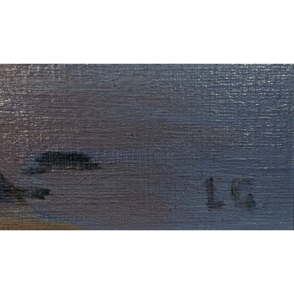 Tableau \"Nernier\" signé L G