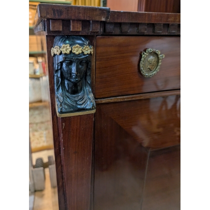 Secrétaire Empire aux Cariatides
