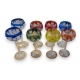 Suite de 6 verres en cristal du Rhin