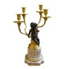 Louis XVI-style candlestick ‘Angelot’ by Moinat SA – Antiques and home décor