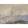 Aquarelle "Salzburg" signée