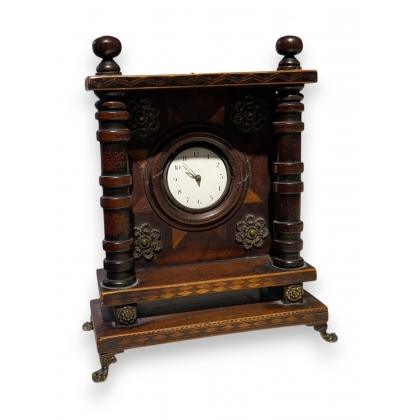 Watch by Francis CROW, with a wooden case