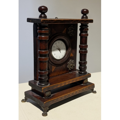 Watch by Francis CROW, with a wooden case