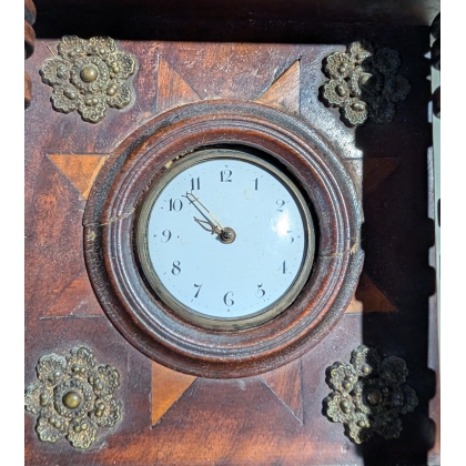 Watch by Francis CROW, with a wooden case