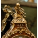 Régence clock, decorated with