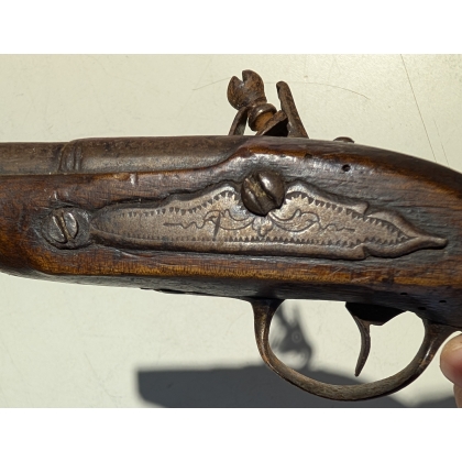 Pistolet de voyage à silex