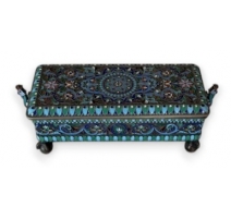 Boite en argent cloisonné russe par Ovchinnikov
