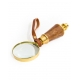 Loupe en laiton et bois