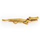 Casse-noix Crocodile en laiton