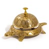 Cloche de table Tortue en laiton