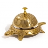 Cloche de table Tortue en laiton