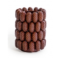 Vase "Pommes de pin" en céramique