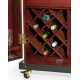 Bar Soho Steamer en cuir noir