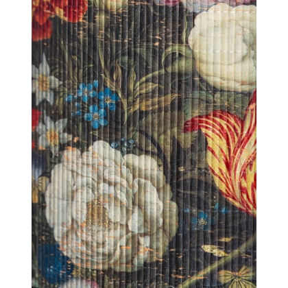 Abat-jour Floral en bambou imprimé