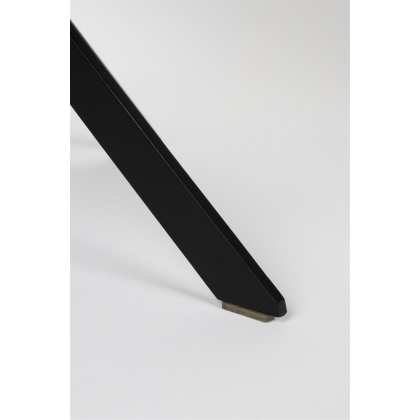 Tabouret Frie, coque en bois et simili-cuir beige