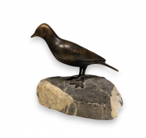 Bronze "Pinson" signé Charles REUSSNER