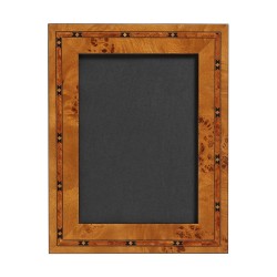Cadre à photo "Star" en bois marqueté sur Moinat SA  - Antiquités décoration 
