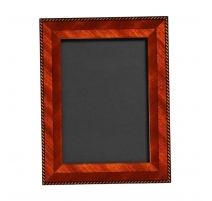 Cadre à photo "Rope" en bois marqueté