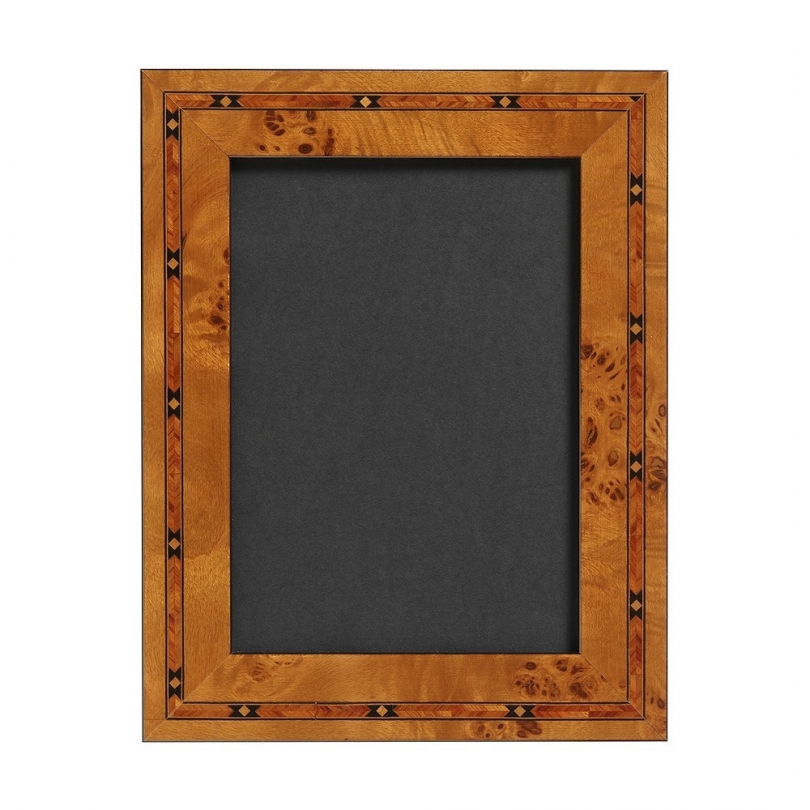 Cadre à photo "Star" en bois marqueté