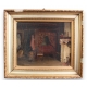 Tableau "Intérieur paysan"