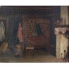 Tableau \"Intérieur paysan\"