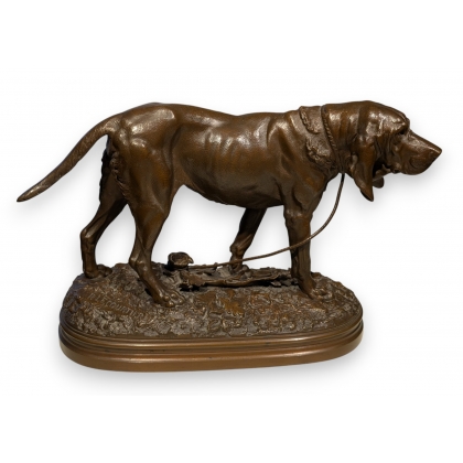 Bronze \"Saint-Hubert\" signé P. LECOURTIER